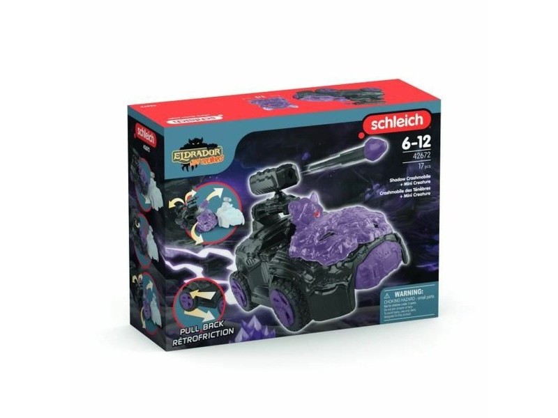 Playset Schleich Dark Crashmobile with Mini Creature 17 Части
