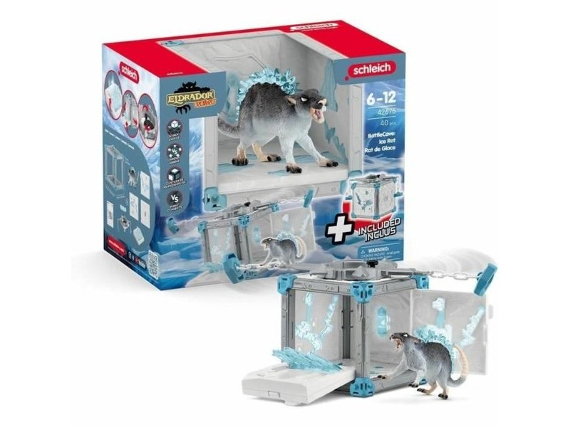 Playset Schleich BattleCave Ice Rat