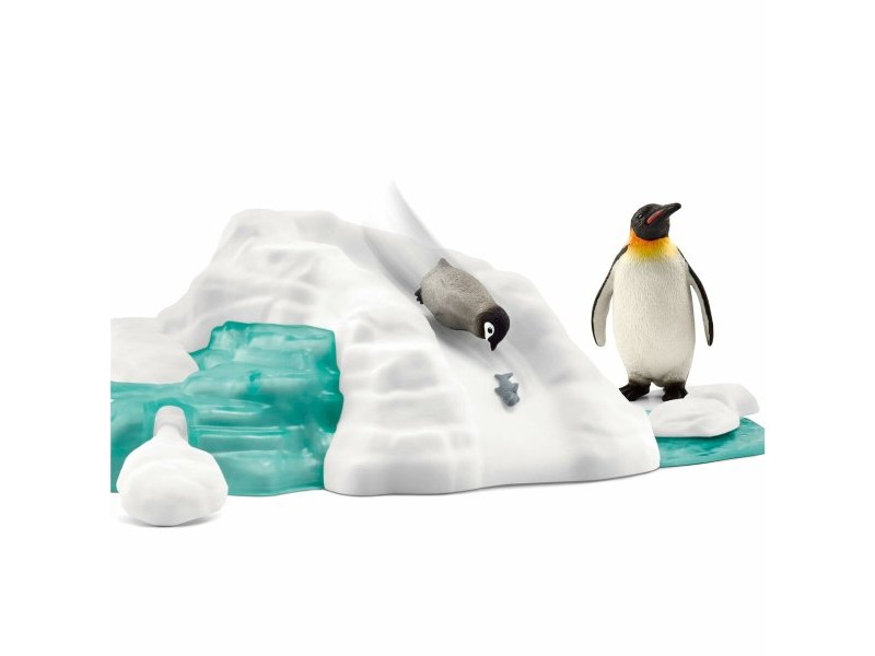 Playset Schleich Penguin Family on the Ice Floe