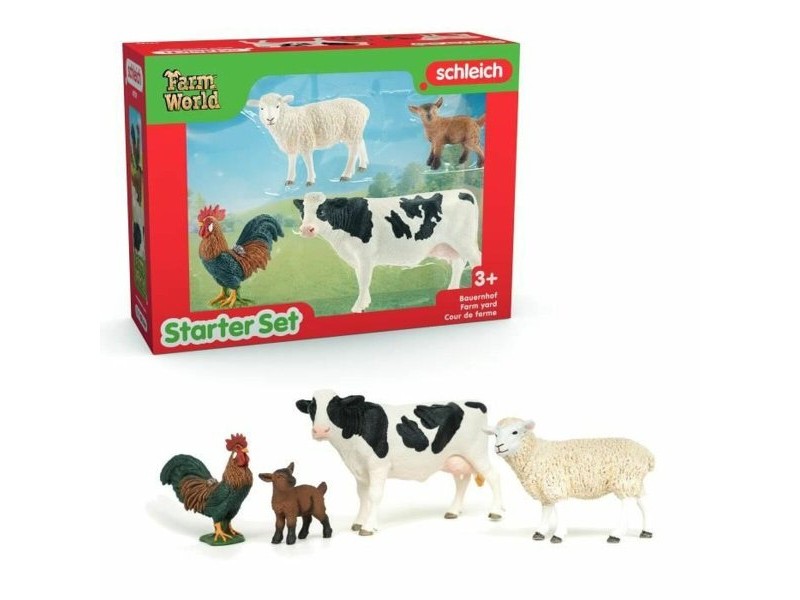 Playset Schleich Farm World 6 Части 4 Части