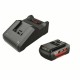 Комплект зарядно и акумулаторни батерии BOSCH Starter Set Litio Ion 2 Ah 36 V