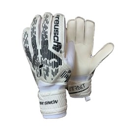 Вратарски Ръкавици Reusch ATTRAK SOLID JUNIOR 5462017 Бял
