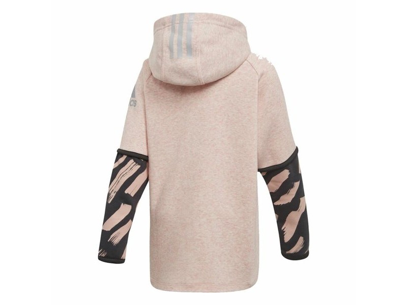 Детско яке Adidas Cover Up Светло розово