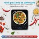Индукционен Котлон Medion Черен 2000 W
