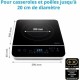 Индукционен Котлон Medion Черен 2000 W