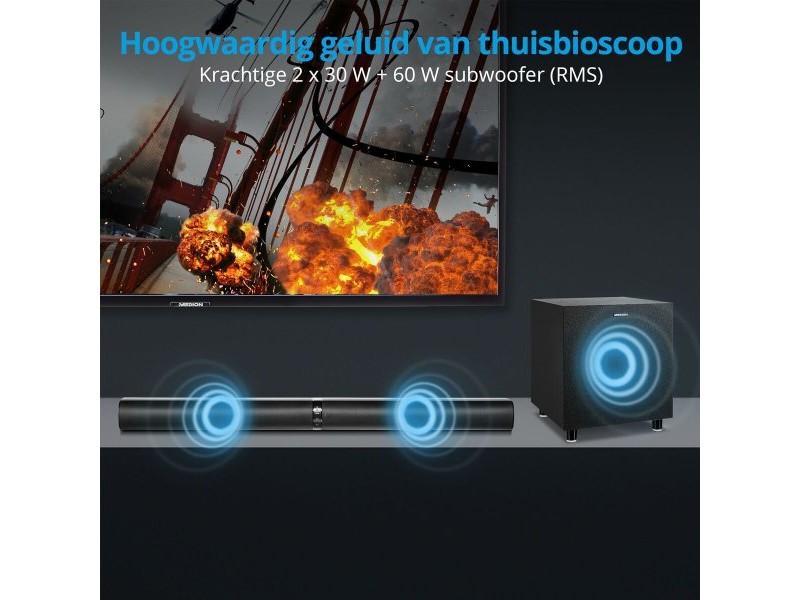 Soundbar система Medion Черен
