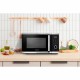 микровълновата фурна Me me me Черен Черен/Сребрист 900 W 25 L