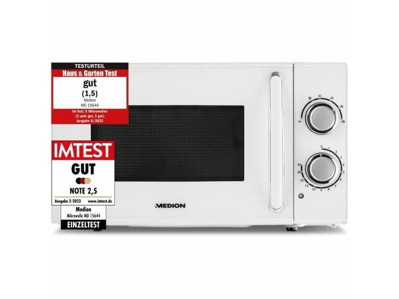 микровълновата фурна Me me me Бял 700 W