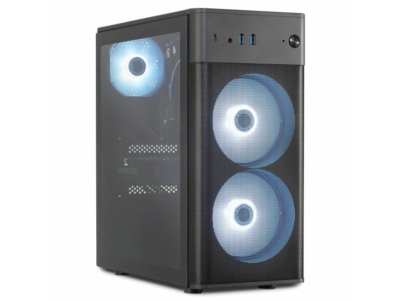 Настолен компютър Medion ERAZER P45 AMD Ryzen 5 5500U 16 GB RAM 1 TB SSD Nvidia Geforce RTX 4060 Настолен компютър Medion ERAZER P45 AMD Ryzen 5 5500U 16 GB RAM 1 TB SSD Nvidia Geforce RTX 4060