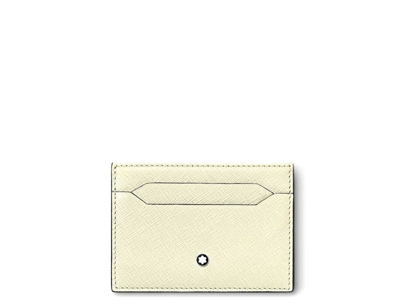 Калъфи за Визитни Картички Montblanc 130838 Слонова кост 11 x 7,5 x 0,5 cm