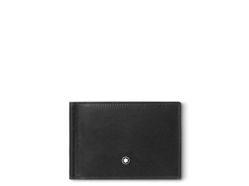 Мъжки Портфейл Montblanc 198313 Черен