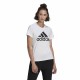 Дамска тениска с къс ръкав Adidas GL0649 Бял (XS)