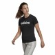 Дамска тениска с къс ръкав Adidas Lin T Черен (XS)