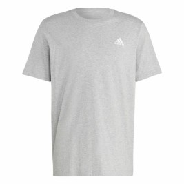 Мъжка тениска с къс ръкав Adidas Essentials Светло сив S