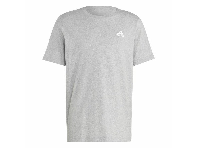 Мъжка тениска с къс ръкав Adidas Essentials Светло сив S