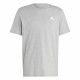 Мъжка тениска с къс ръкав Adidas Essentials Светло сив S