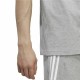 Мъжка тениска с къс ръкав Adidas Essentials Светло сив S