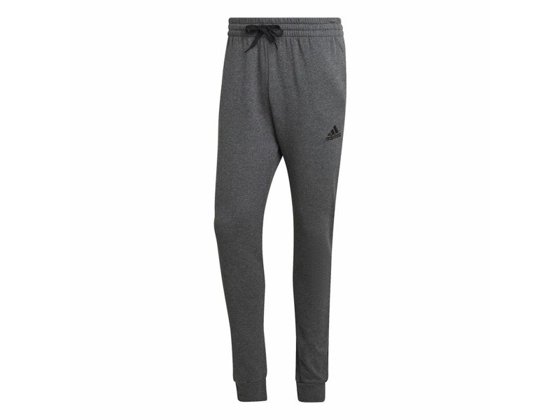 Дълги Спортни Панталони Adidas Essentials Regular Tapered Тъмно сив