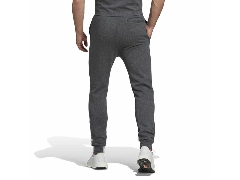 Дълги Спортни Панталони Adidas Essentials Regular Tapered Тъмно сив