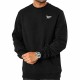 Мъжки суичър без качулка Reebok Identity Left Chest Logo Crew Черен M