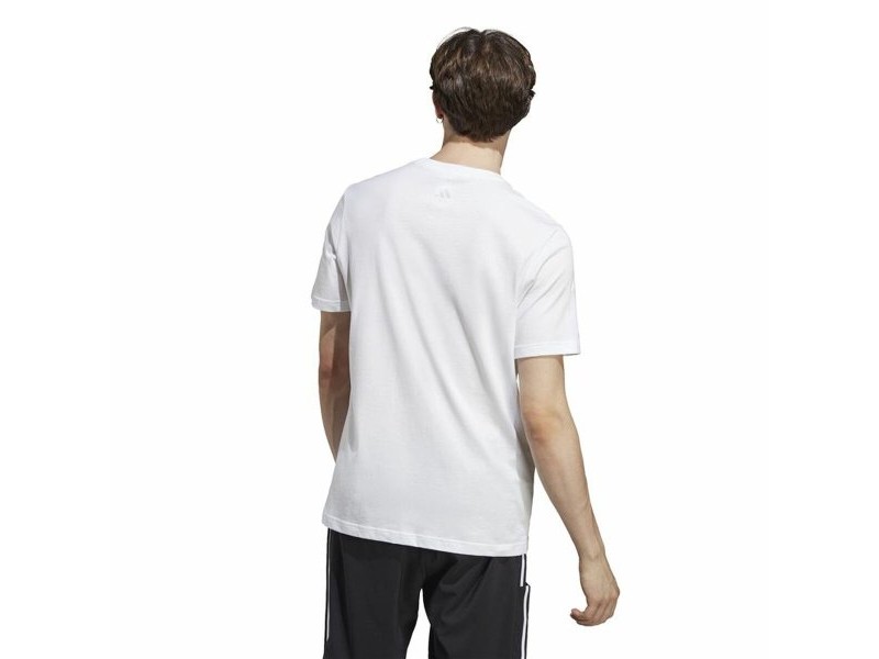Мъжка тениска с къс ръкав Adidas Essentials Linear Logo XL