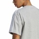 Дамска тениска с къс ръкав Adidas 3S Cropped Top Светло сив (XS)