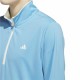 Мъжки суичър без качулка Adidas Lightweight Half-Zip Син Вода L