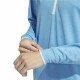 Мъжки суичър без качулка Adidas Lightweight Half-Zip Син Вода L