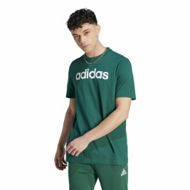 Мъжка тениска с къс ръкав Adidas Linear Sj Маслина S