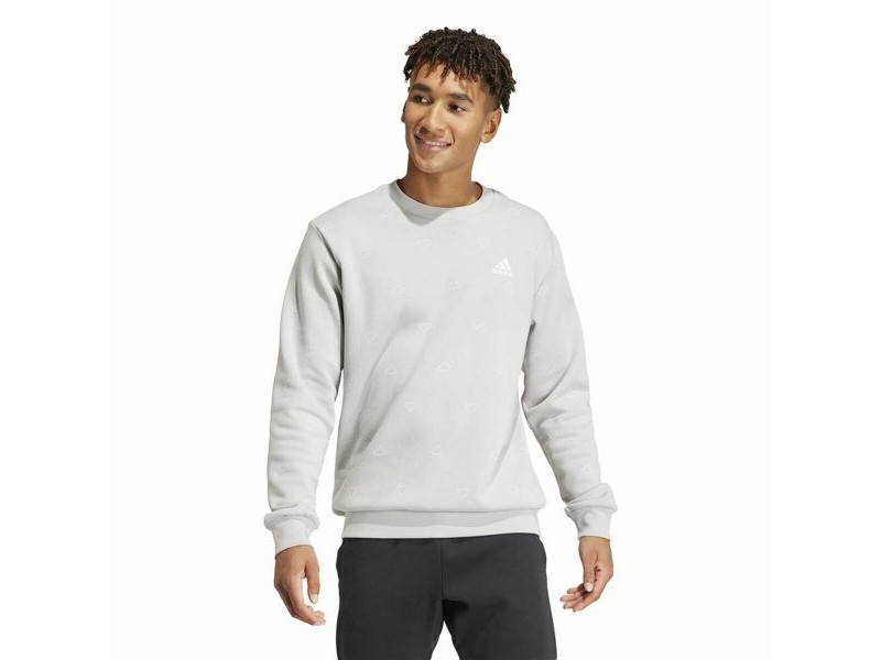 Мъжки суичър без качулка Adidas Mngrm Crw Fl L