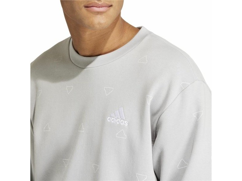 Мъжки суичър без качулка Adidas Mngrm Crw Fl L