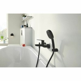 Душ Слушалка Grohe Черен Матово черно Силикон ABS