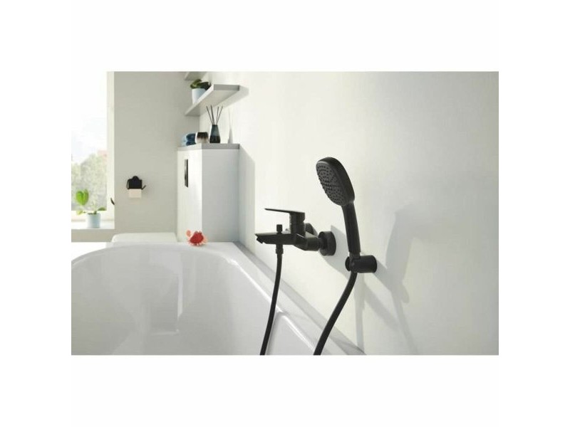 Душ Слушалка Grohe Черен Матово черно Силикон ABS
