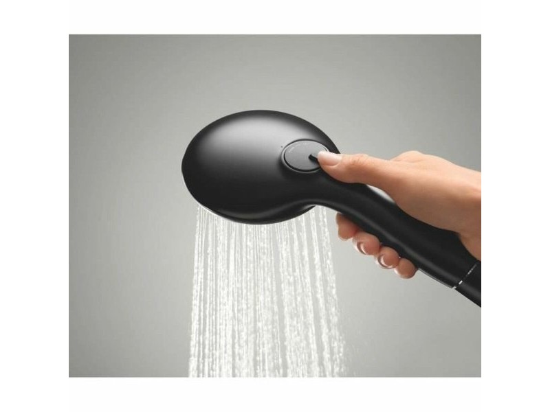 Душ Слушалка Grohe Черен Матово черно Силикон