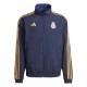 Мъжко Спортно Яке Adidas Real Madrid Син