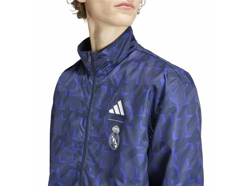 Мъжко Спортно Яке Adidas Real Madrid Син