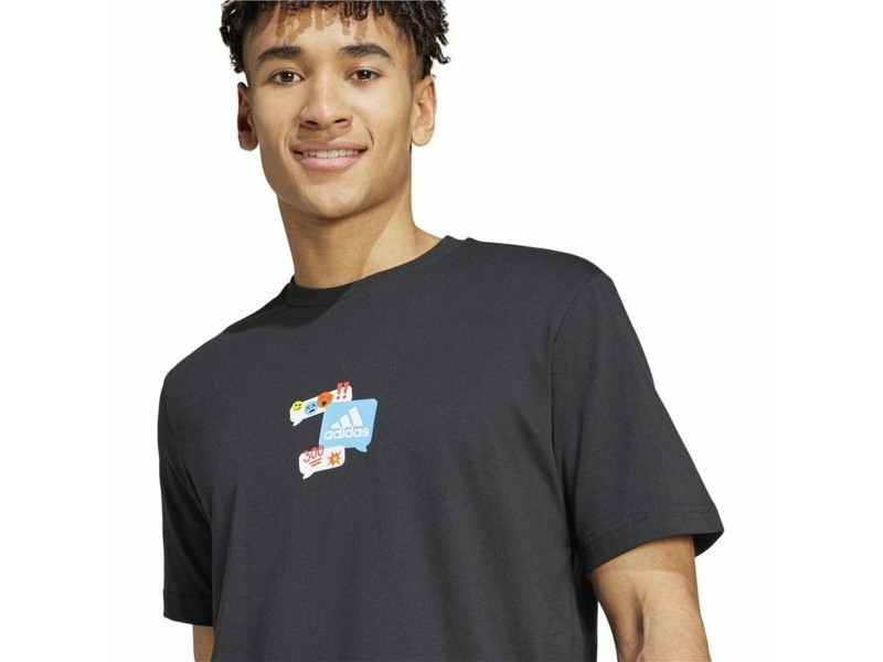 Мъжка тениска с къс ръкав Adidas Remoji Graphic L
