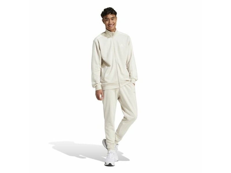 Спортен Костюм за Възрастни Adidas Basic 3S French Terry Мъже