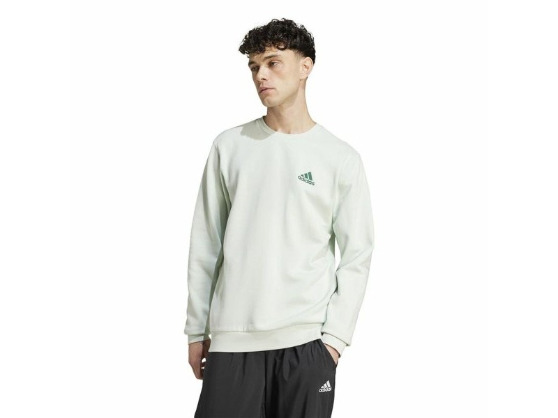 Мъжки суичър без качулка Adidas Essentials Зелен XXL