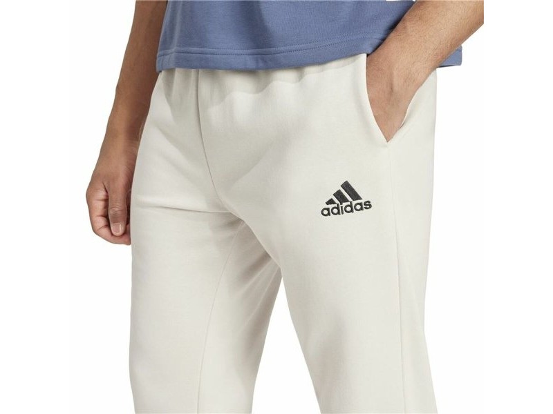 Дълги Спортни Панталони Adidas Essentials Fleece Regular Tapered Бял