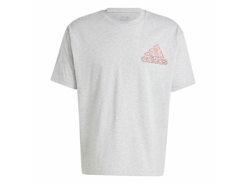 Мъжка тениска с къс ръкав Adidas Berlin Bear Бял S