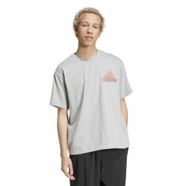 Мъжка тениска с къс ръкав Adidas Berlin Bear Бял S