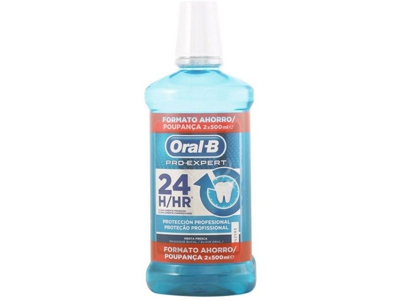 Вода за Уста Pro-Expert Oral-B Expert Proteccion Profesional Colutorio (2 uds) 500 ml Вода за Уста Pro-Expert Oral-B Expert Proteccion Profesional Colutorio (2 uds) 500 ml