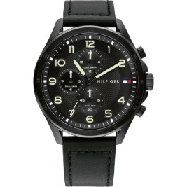 Мъжки часовник Tommy Hilfiger 1792004 Черен (Ø 44 mm)