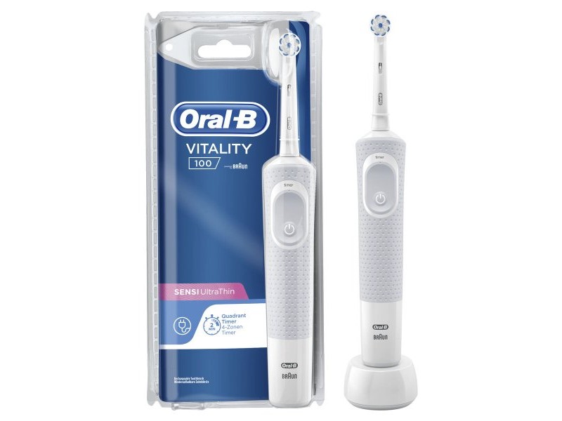 Електрическа четка за зъби Oral-B VITALITY 100 SENTIVE ULTRA THIN