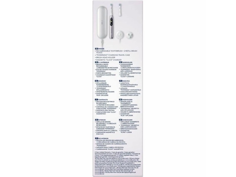 Електрическа четка за зъби Oral-B Serie iO9s (2 Части) (2 броя)