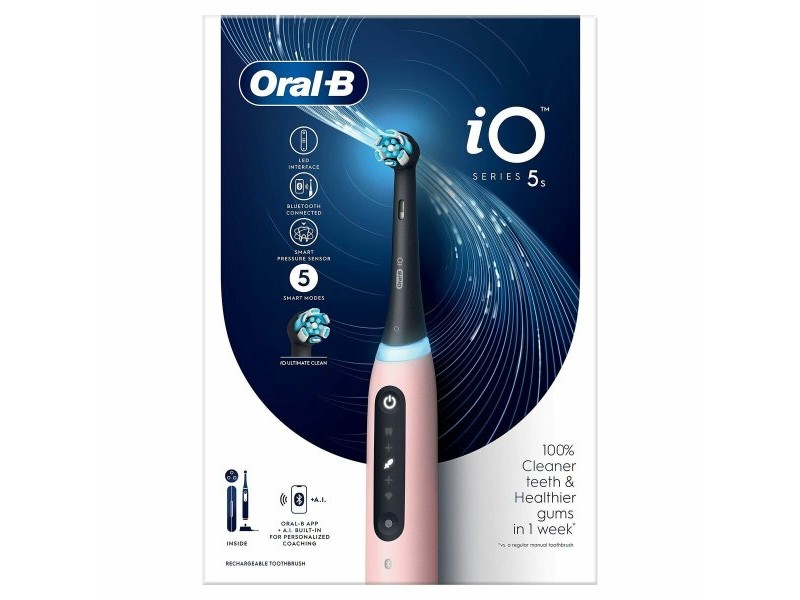 Електрическа четка за зъби Oral-B IO 5S Розов