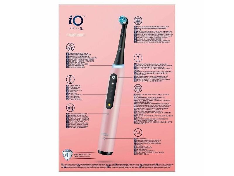 Електрическа четка за зъби Oral-B IO 5S Розов
