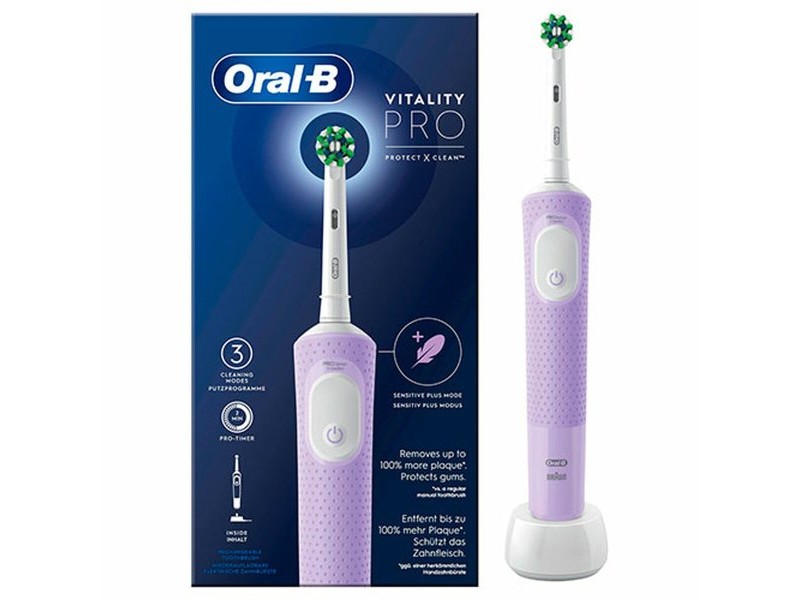 Електрическа четка за зъби Oral-B Vitality Pro Люляк