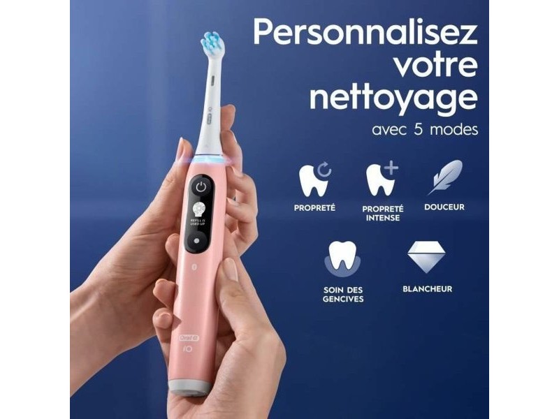 Електрическа четка за зъби Oral-B Serie iO6n Розов Електрическа четка за зъби Oral-B Serie iO6n Розов
